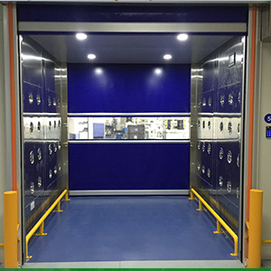 快速卷簾門(mén)貨淋室